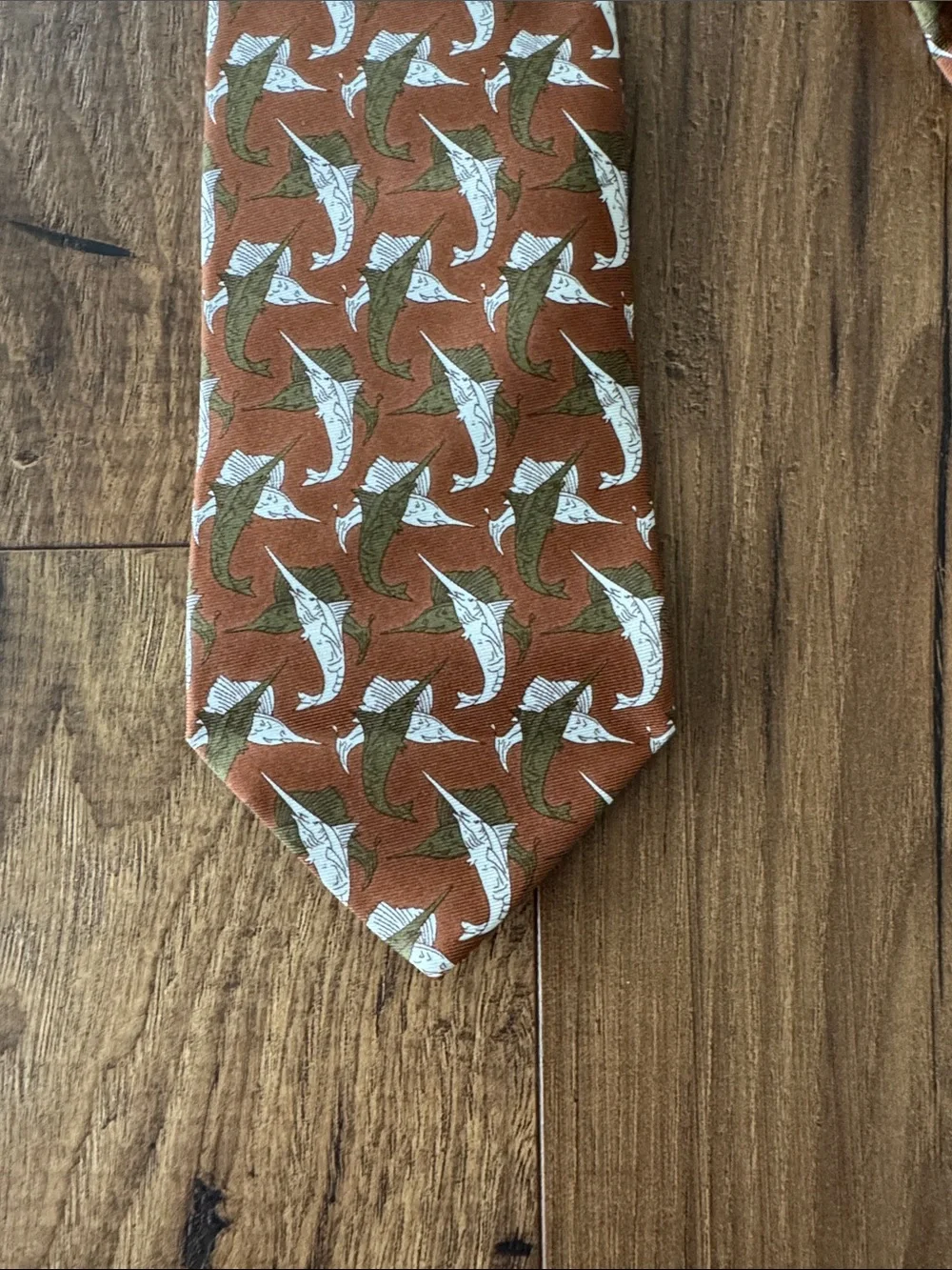 Gucci men’s tie, brown
